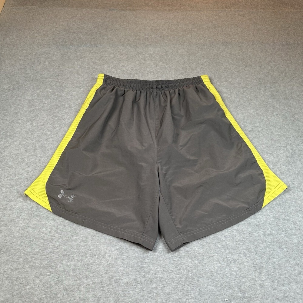 Under Armour Heat Gear Lined Shorts Womens‎ L Running NOTE